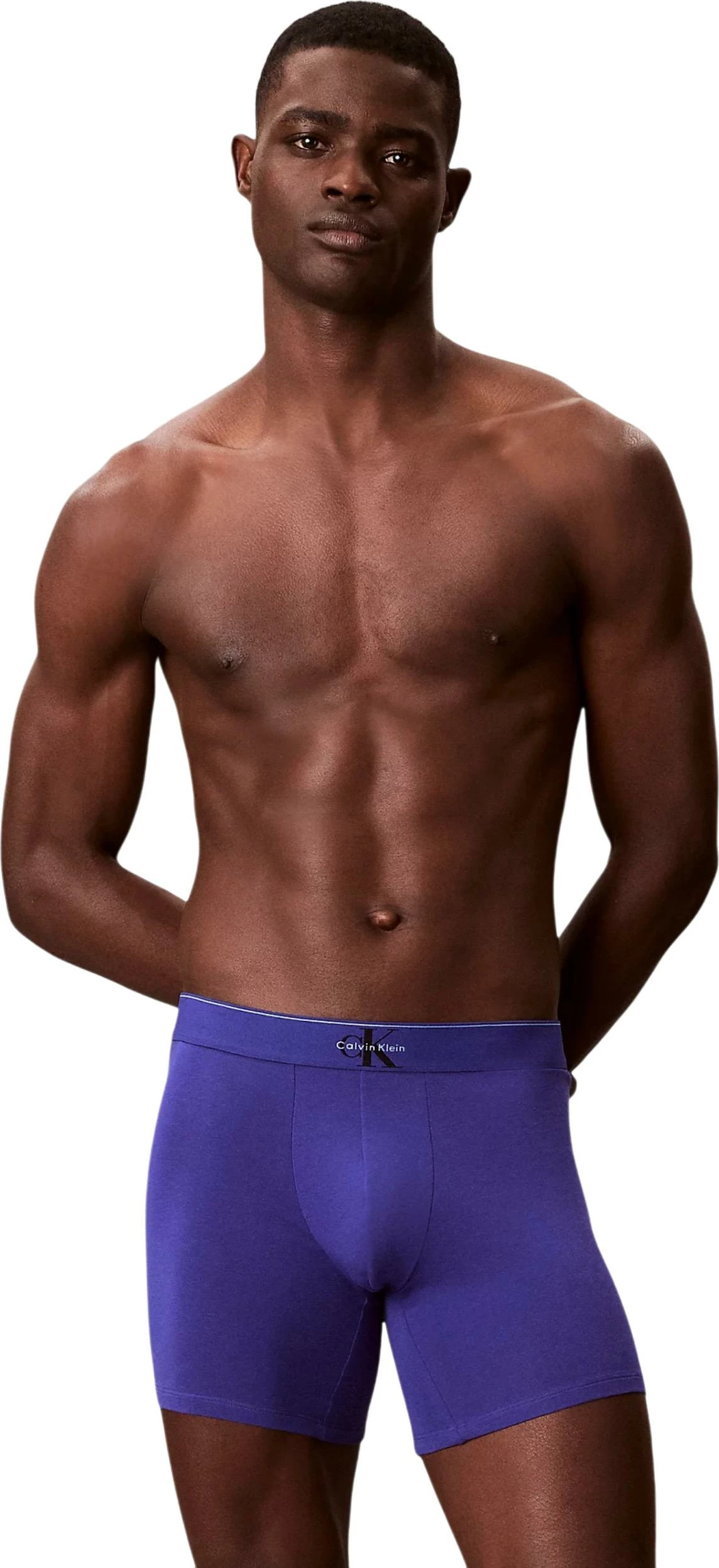 Të brendshme për meshkuj Calvin Klein Underwear LV00NB4473 3PK, të zeza-blu [Madhësia: XS]
