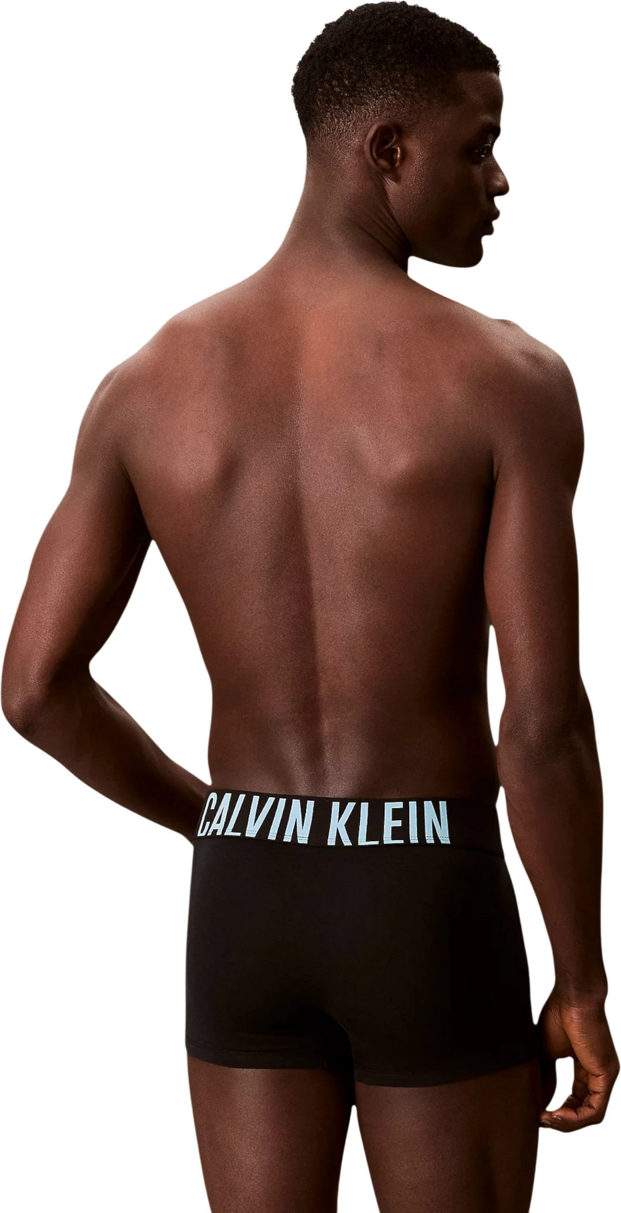 Të brendshme për meshkuj Calvin Klein Underwear TRUNK 3PK 000NB3608A, të zeza/gri [Madhësia: S]