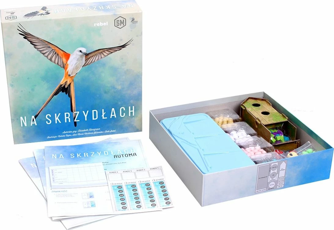 Lojë tavoline Rebel On Wings, strategjike-ekonomike, 1-5 lojtarë, 10+