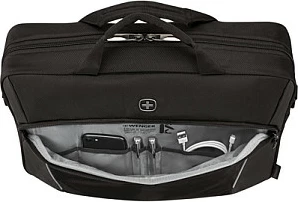 Çantë laptopi Wenger XE Compact Brief 16, xhep tablet, 16 inç, e zezë