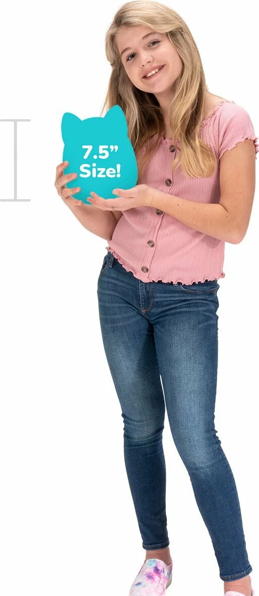 Original Squishmallows 7.5" Soft Toy - Jenna the Purple Boar