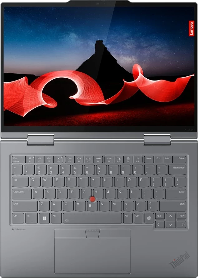 Laptop Lenovo ThinkPad X1 2-in-1 Gen 9, 14", Intel Core Ultra 7 155U, 16 GB RAM, 1 TB SSD, Gri
