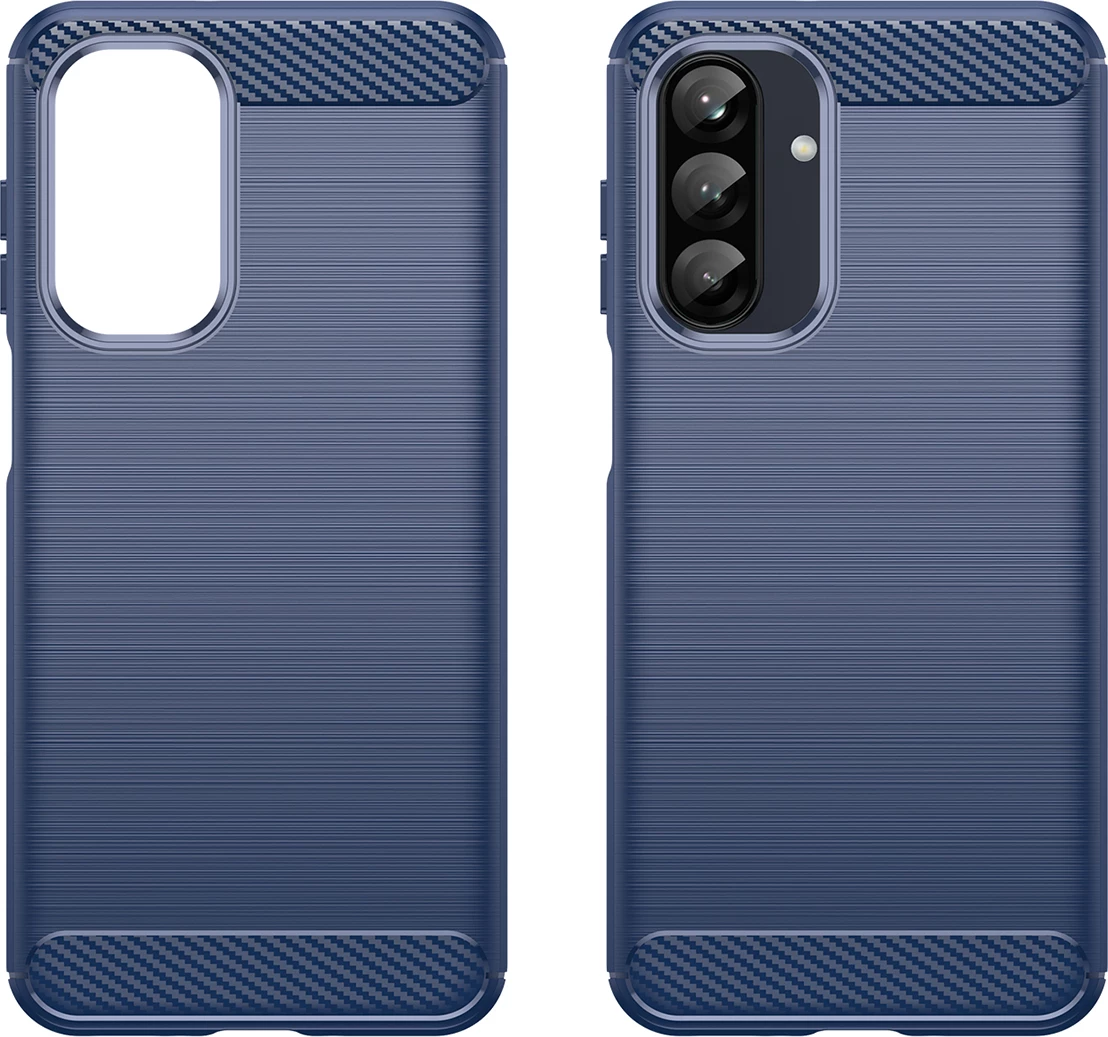 Mbështjellës Hurtel Carbon Case për Samsung Galaxy A26, TPU, Blu