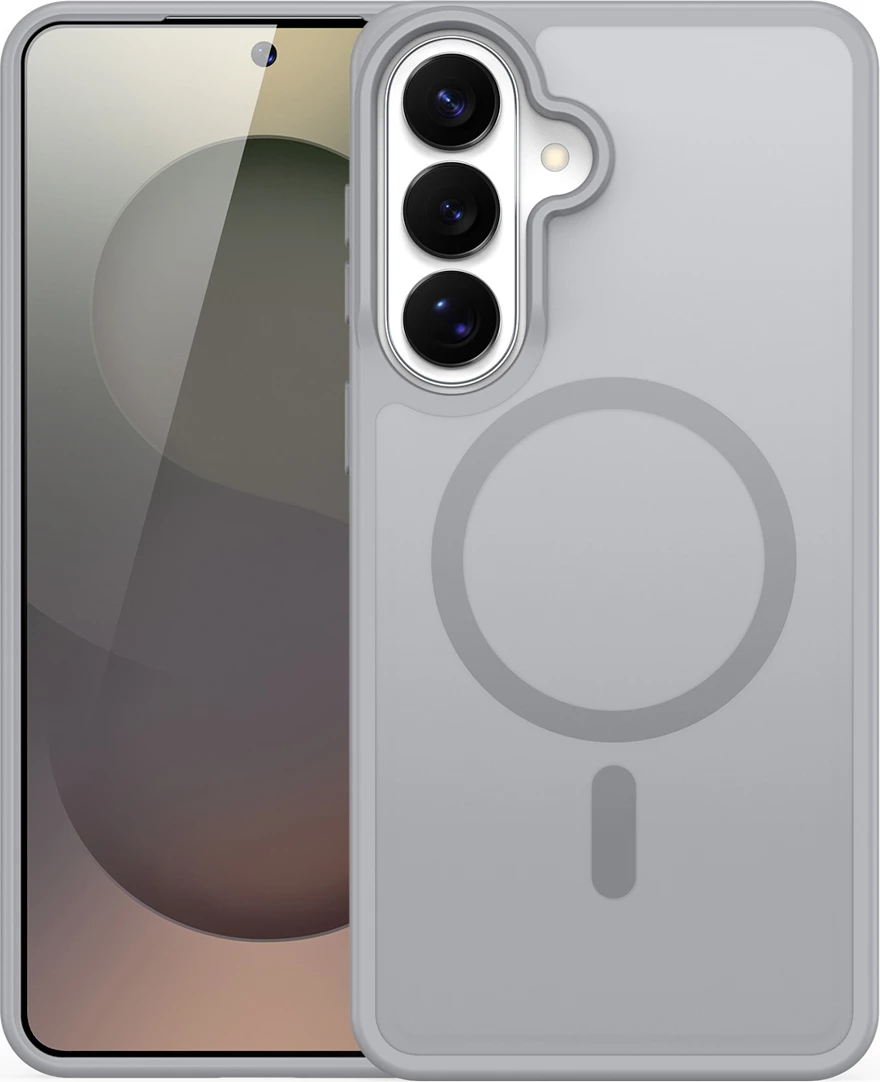 Mbështjellës Dux Ducis Yind për Samsung Galaxy S26, MagSafe kompatibil, TPU/PC, gri