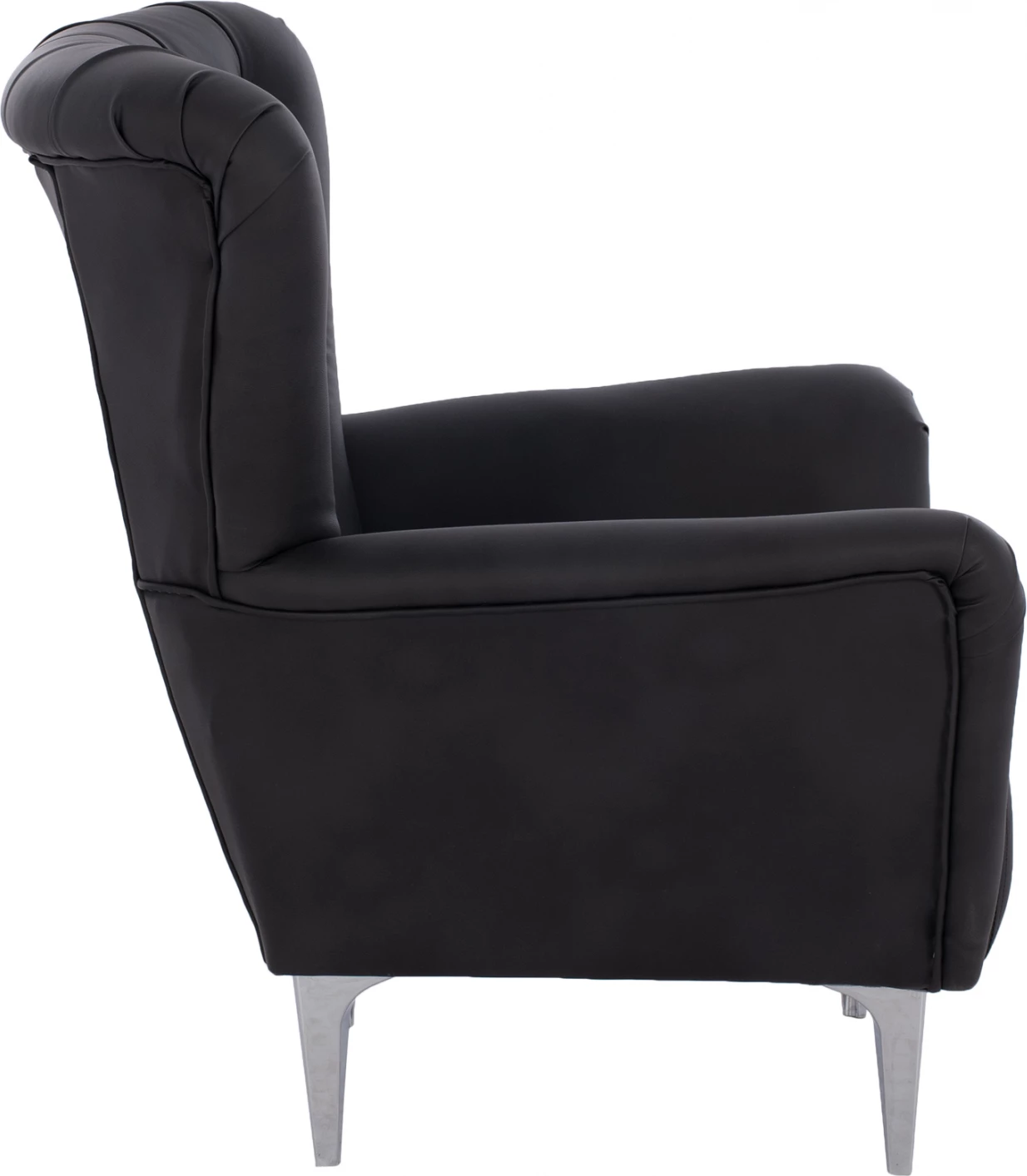 Bergere FH9217.01, ngjyrë zezë, stil Chesterfield, 87x88x100