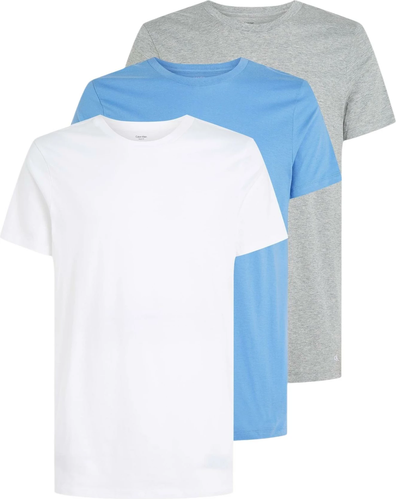 Set maicash për meshkuj Calvin Klein Underwear LV00NB4051, bardhë e blu
