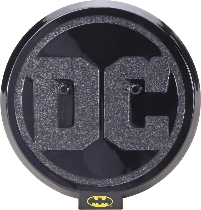 Figurinë fleksibile NOBLE COLLECTION Bendyfig DC Batman (Comic), me bazë ekspozimi, gri/zi