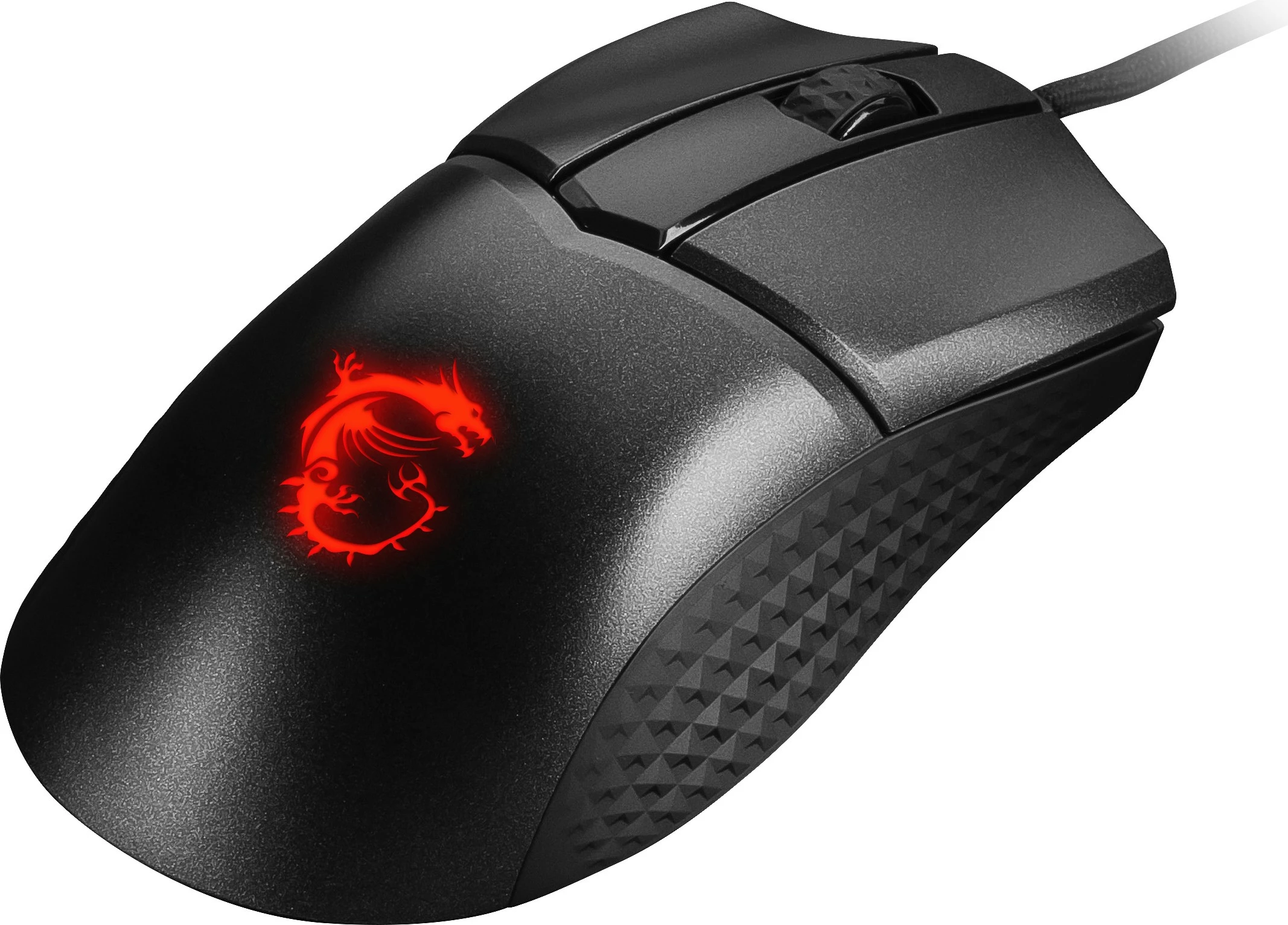 Maus MSI CLUTCH GM31 LIGHTWEIGHT, Optical, USB Type-A, 12000 DPI, 1 ms, Black