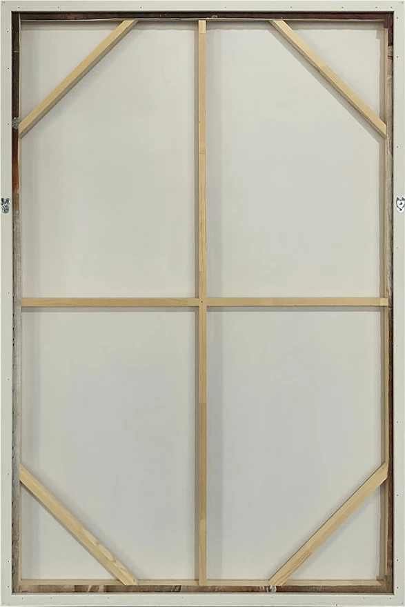 Pikturë dekorative AETHER me kornizë, kanavacë shumëngjyrëshe, 82.6x4.3x122.6cm