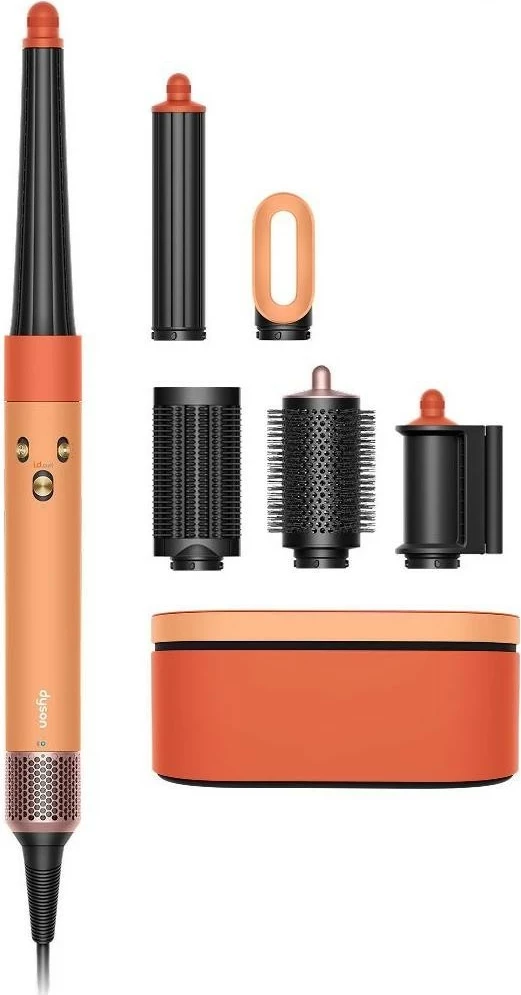 Tharëse flokësh Dyson Airwrap Multistyler i.d. Straight+Wavy, 1300W, 6 koka, portokalli