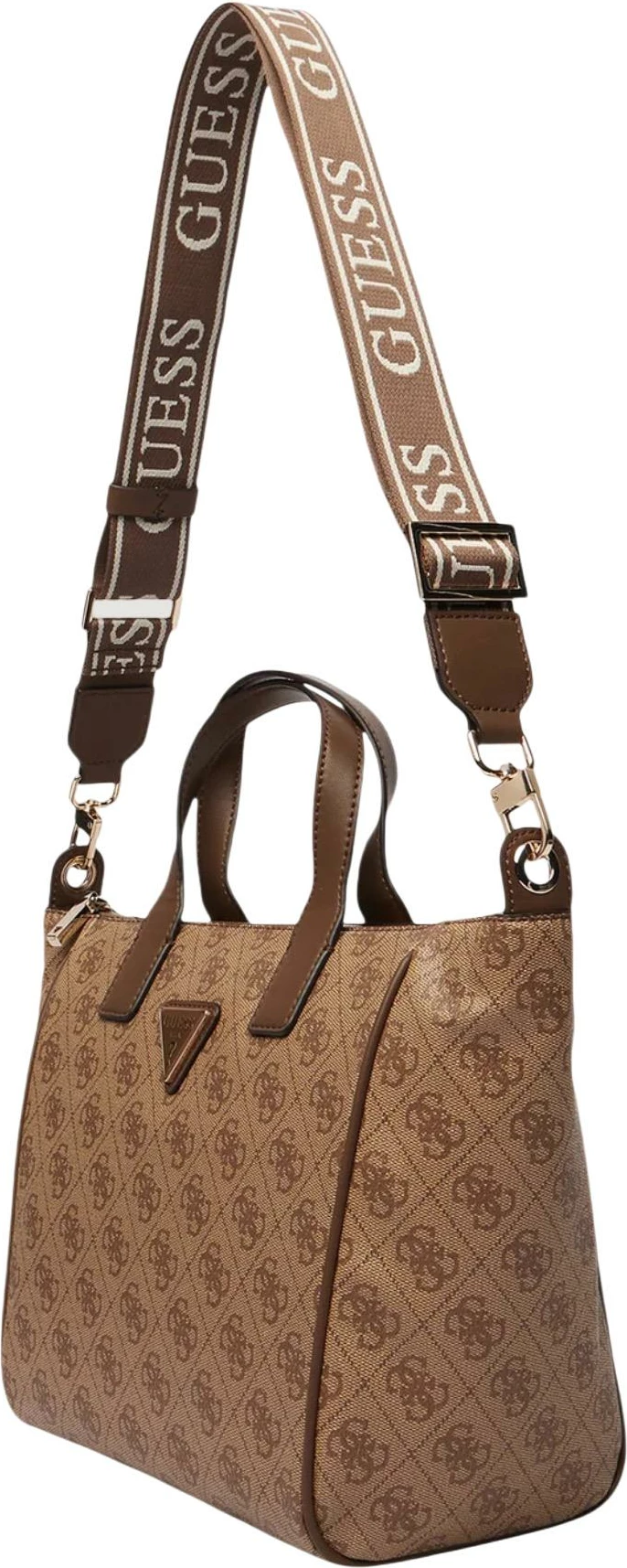 Çantë tote për femra Guess Follie Small Tote TWLB96 76019, latte