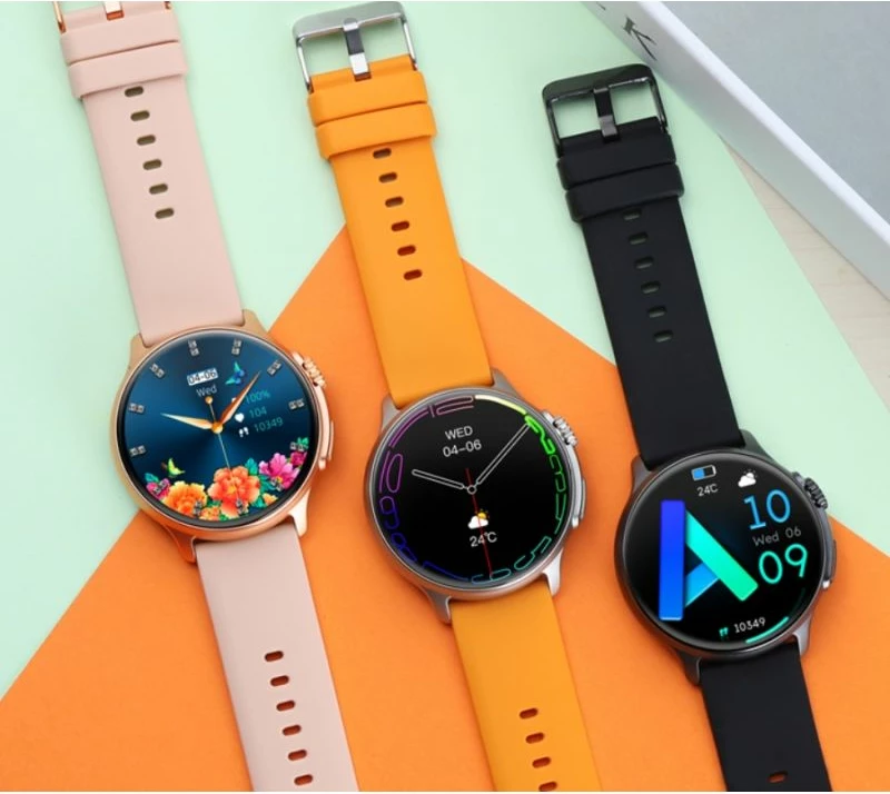 Smartwatch për meshkuj RUBICON, portokalli