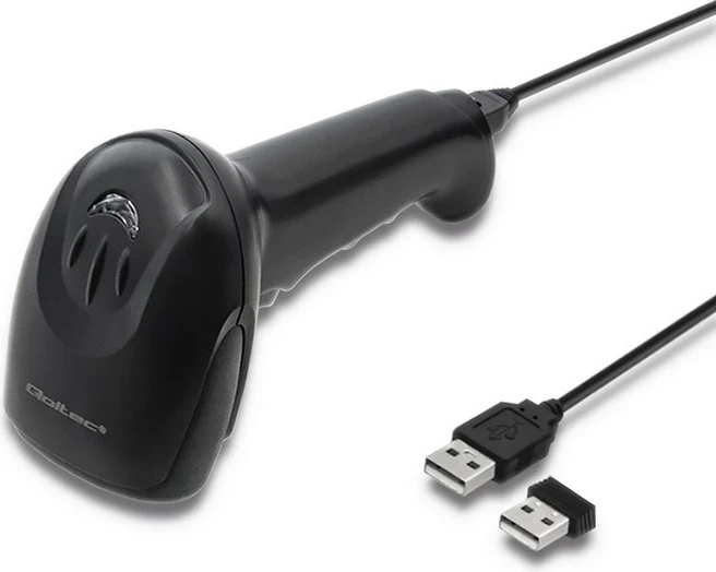 Qoltec 50868 Skaner lazer pa tela 1D | 2D | E zezë 4