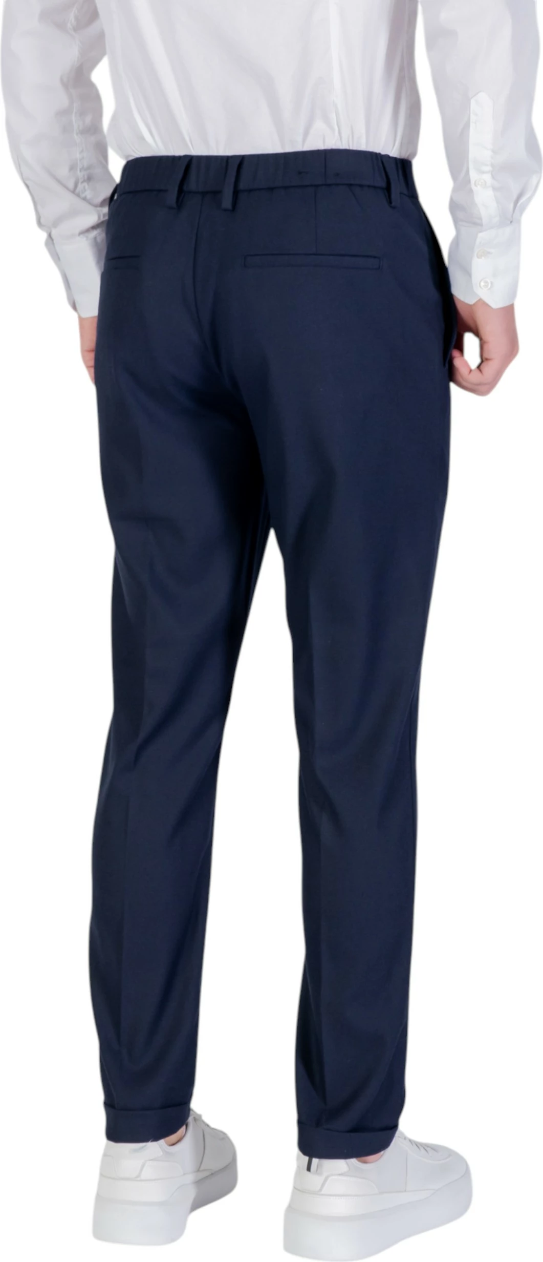 Pantallona për meshkuj Antony Morato RAD Slim Ankle Length Fit MMTR00768-FA600285, blu navy [Madhësia: W40]