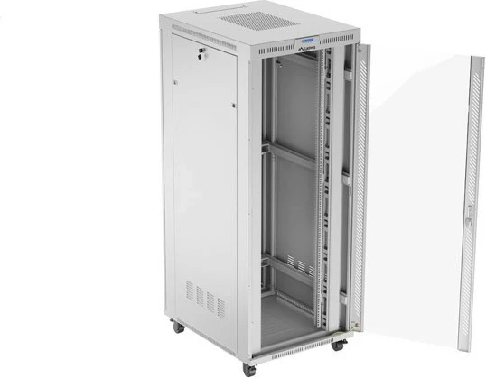 Kasë rack LANBERG Lanberg -Szafy RACK 19" 42U 800x1000mm, derë xhami LCD, gri