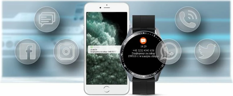 Smartwatch unisex G.ROSSI, zi