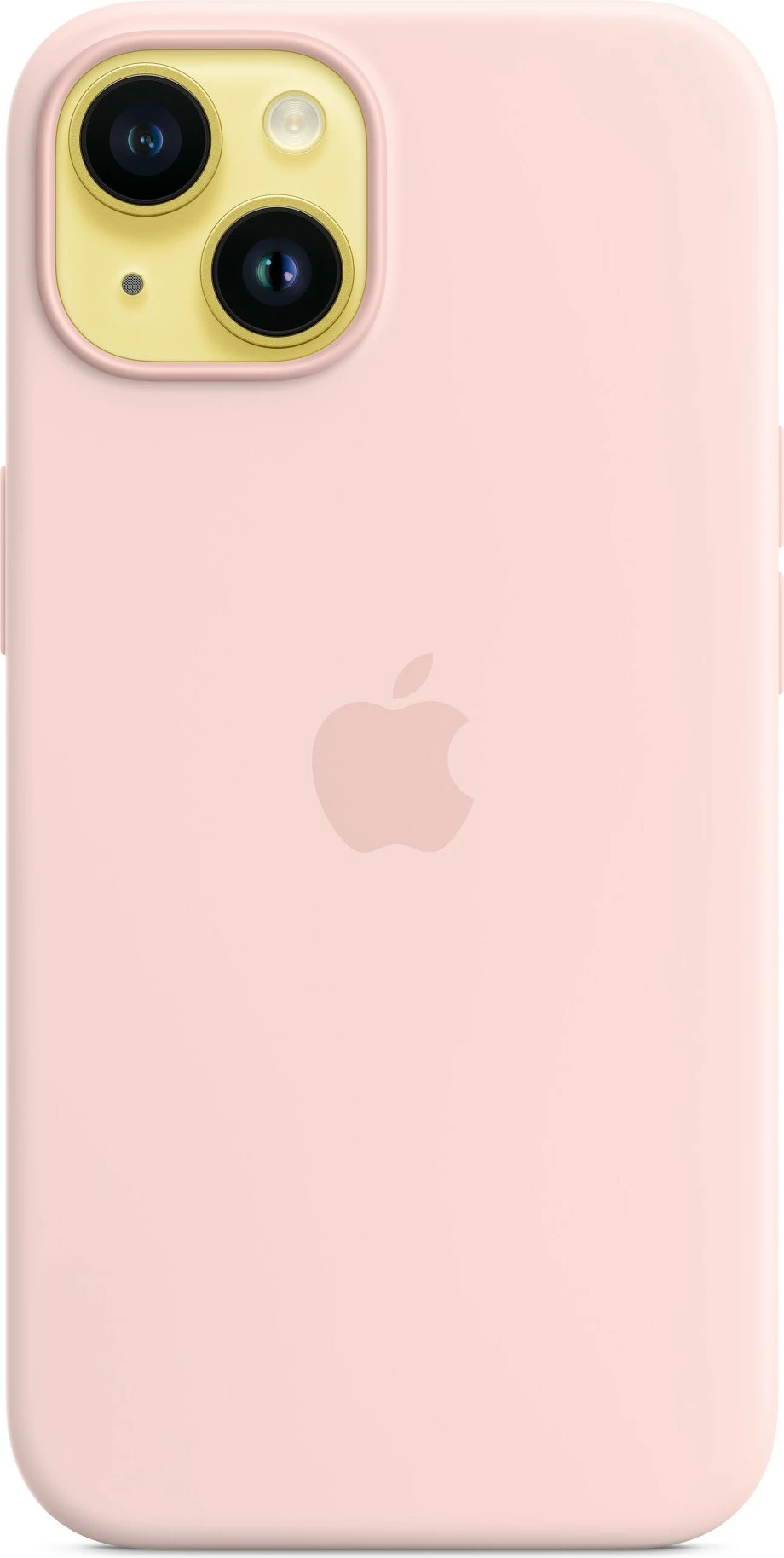 Mbështjellës silikonik Apple iPhone 14 me MagSafe, Chalk Pink