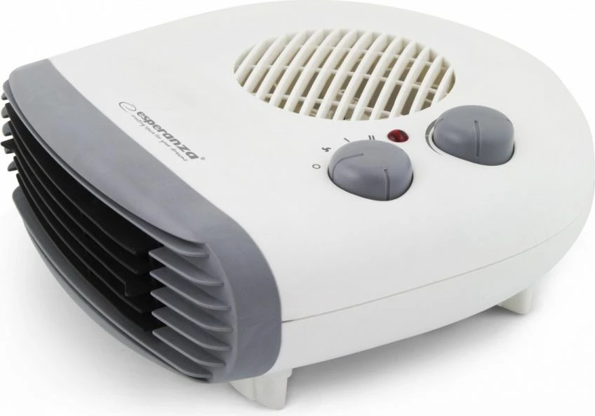 Ngrohës me ventilator Esperanza Sahara 2000 W, bardhë/gri