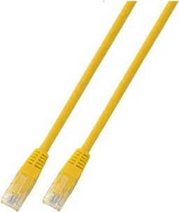 Kabllo rrjeti EFB Elektronik Cat5e RJ45, 25m, U/UTP, 2.5Gbps, e verdhë