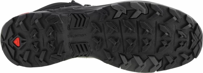 Atlete për meshkuj Salomon X Ultra 4 Mid Wide GTX, të zeza dhe gri