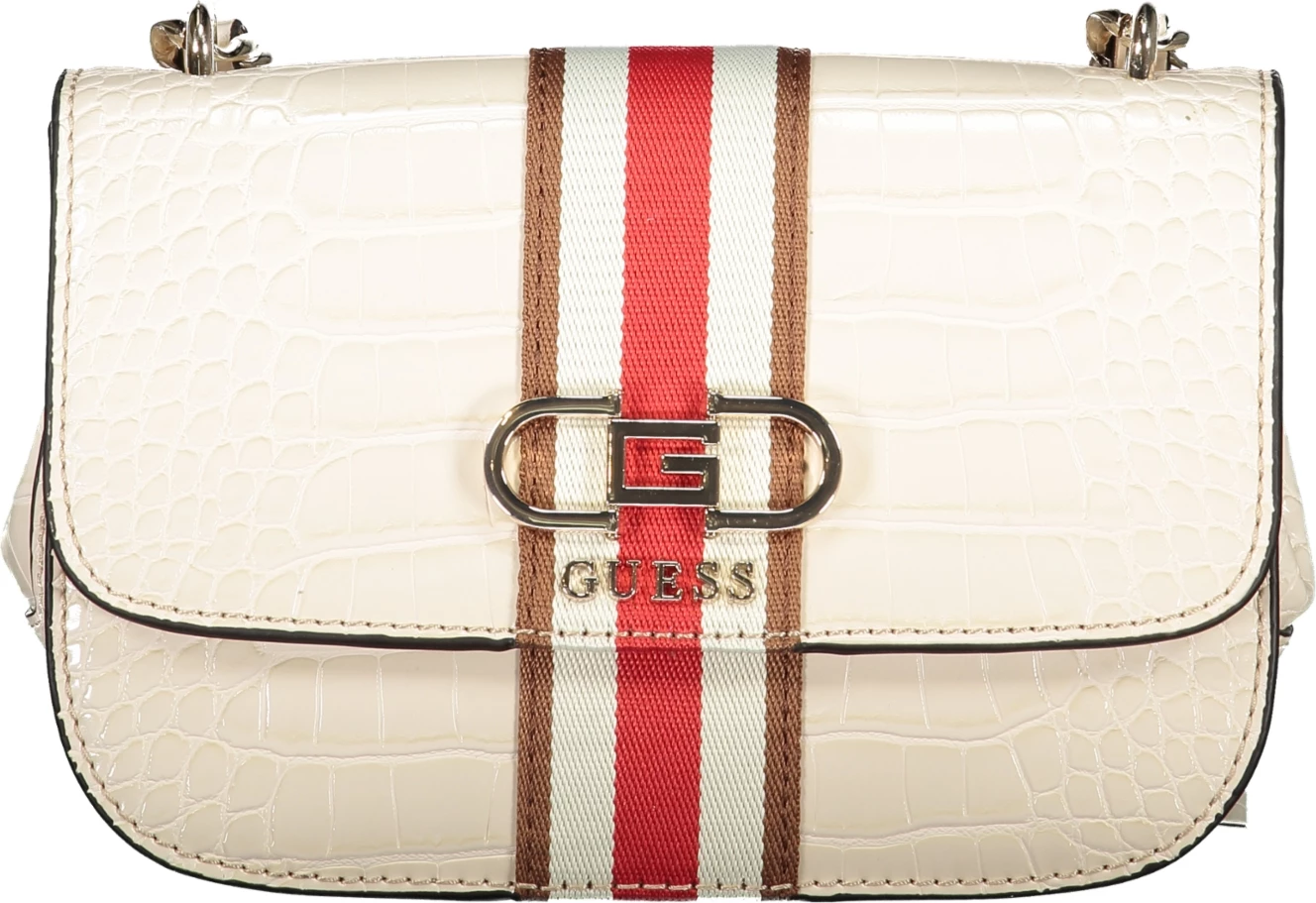Çantë femra GUESS JEANS Nelka, beige