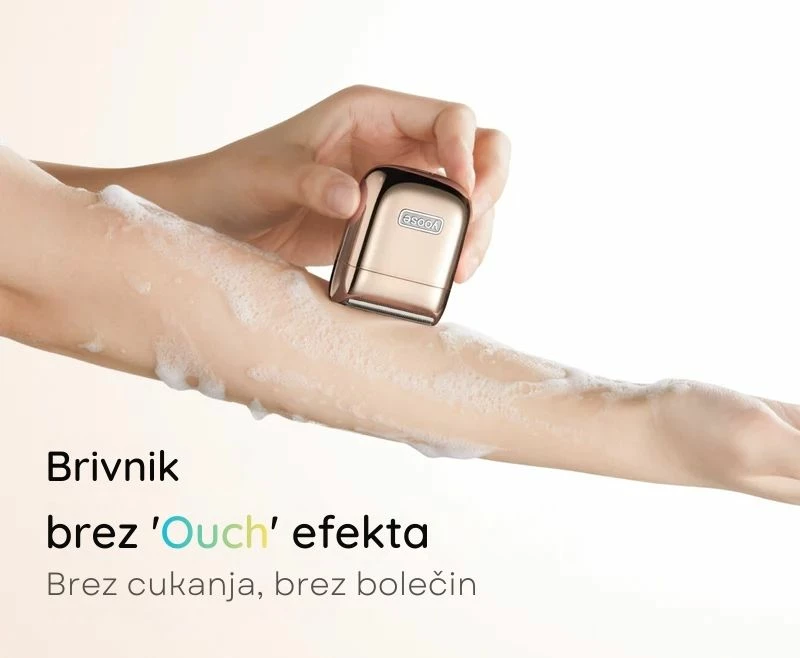 Makinë rroje elektrike për femra Yoose NANO, IPX7, USB-C, gjelbër, set 5 copë