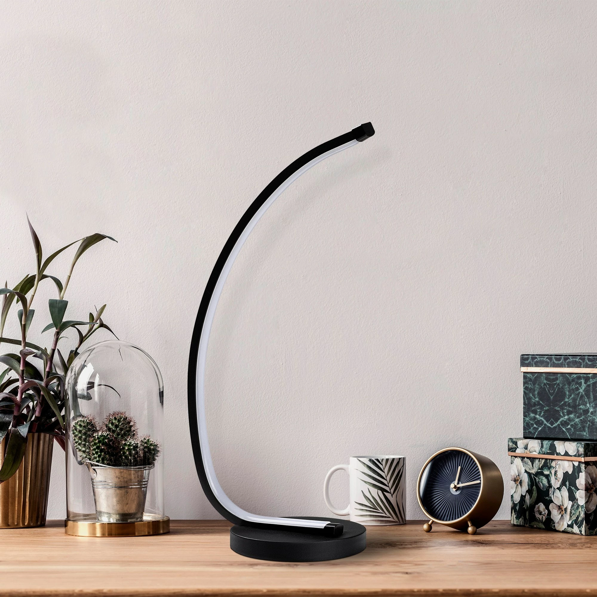 Llambë tavoline Opviq, Bevel - 13321, ngjyrë e zezë