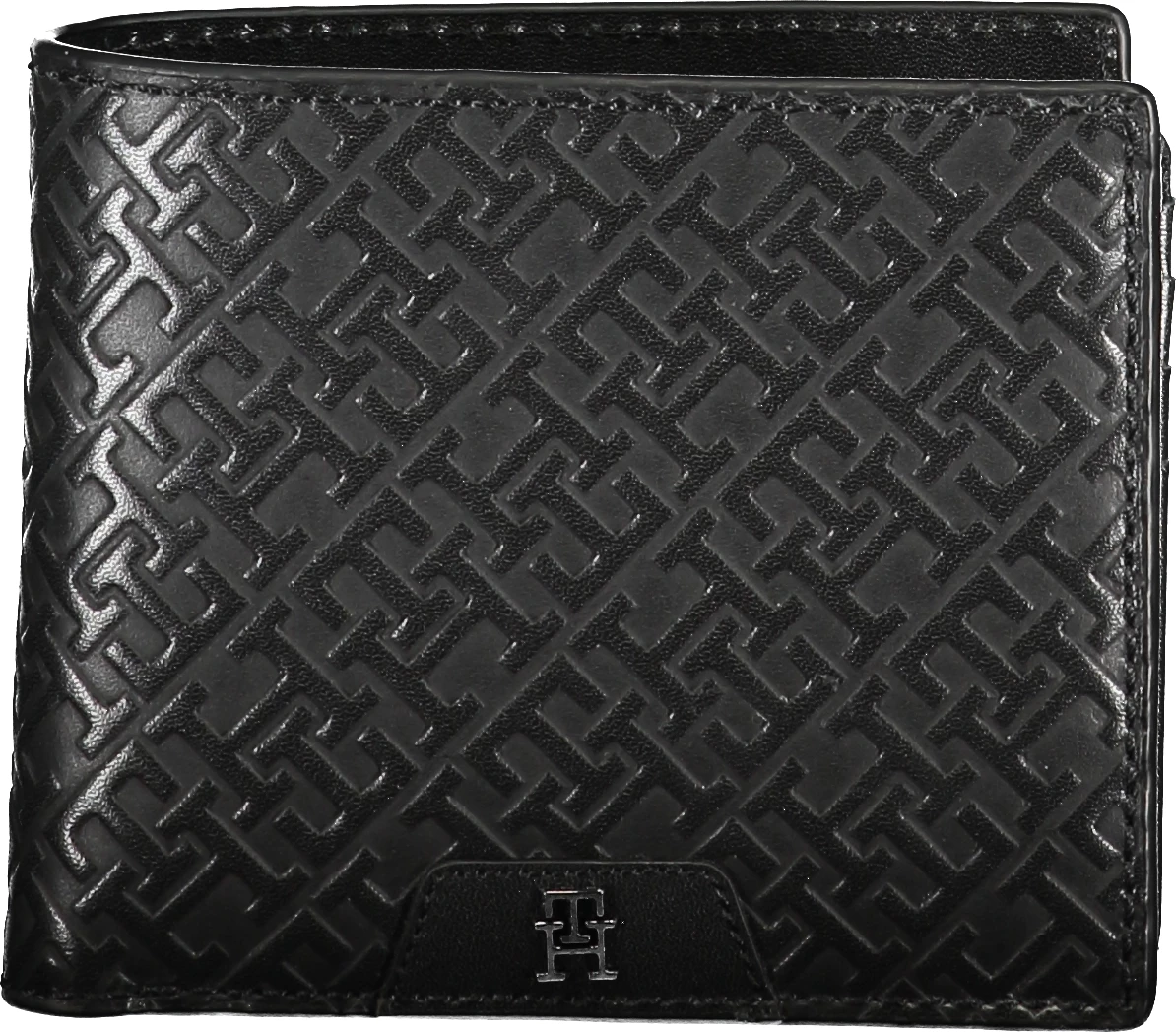 Portofol për meshkuj TOMMY HILFIGER, i zi