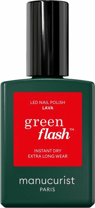 Llak për thonj për femra Manucurist Green Flash Lava 15ml
