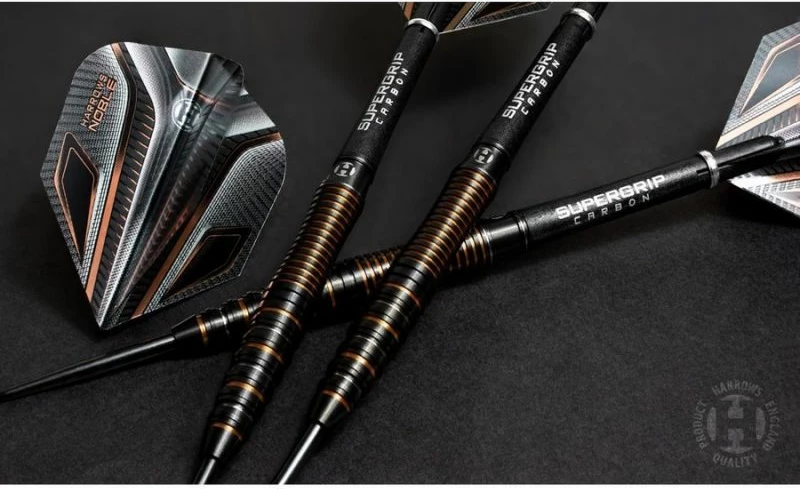 Shigjeta darts Harrows, unisex, të zeza [Pesha: 25 g]
