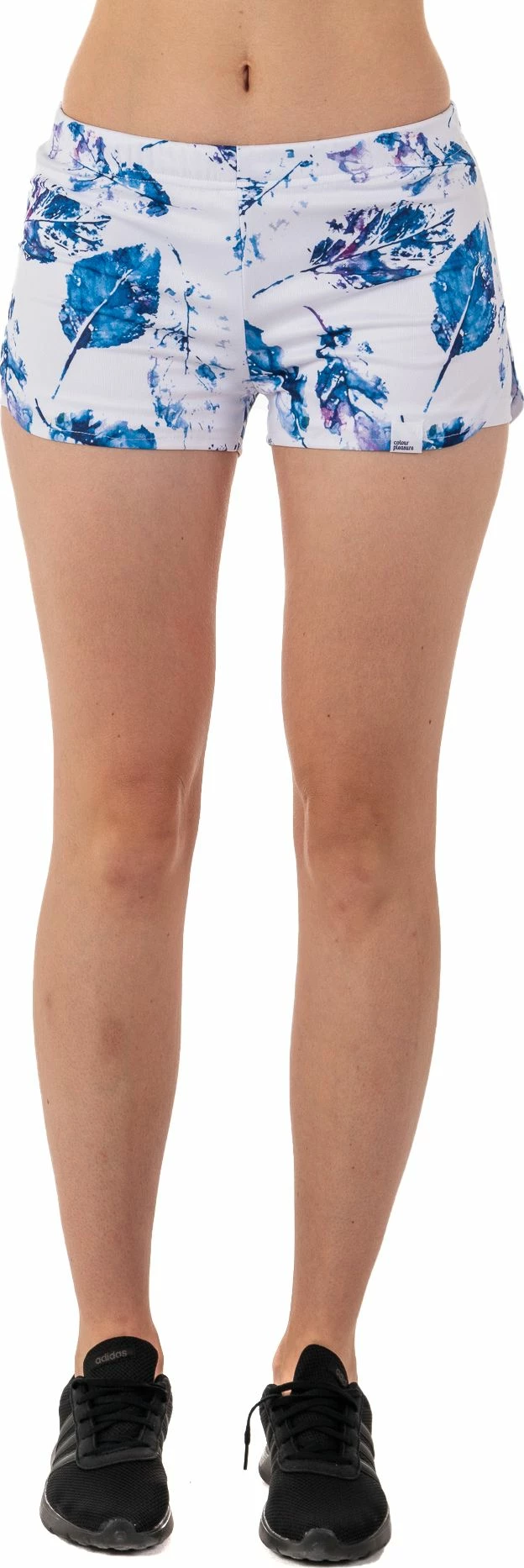 Shorce sportive femrash Colour Pleasure CP-020 154 XS-S bardhë-blu