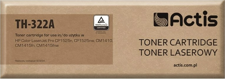 Toner zëvendësues Actis TH-322A për HP 128A CE322A, i verdhë