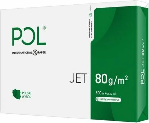 Letër kopjimi Igepa POLJET 9938A80 A4, e bardhë, 500 fletë