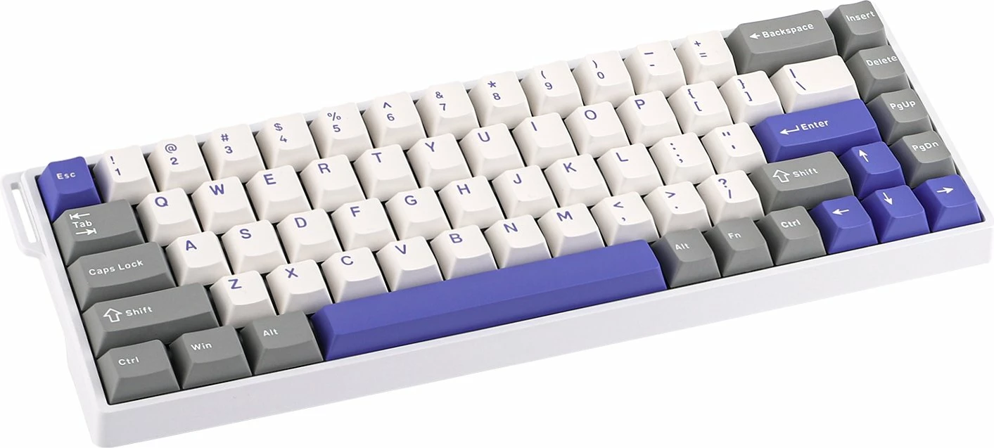 Tastierë gaming mekanike Aula Win68 HE AUW68-WGB-WC, 65% (68 taste), WingChun Switch, RGB, USB, US layout, vjollcë