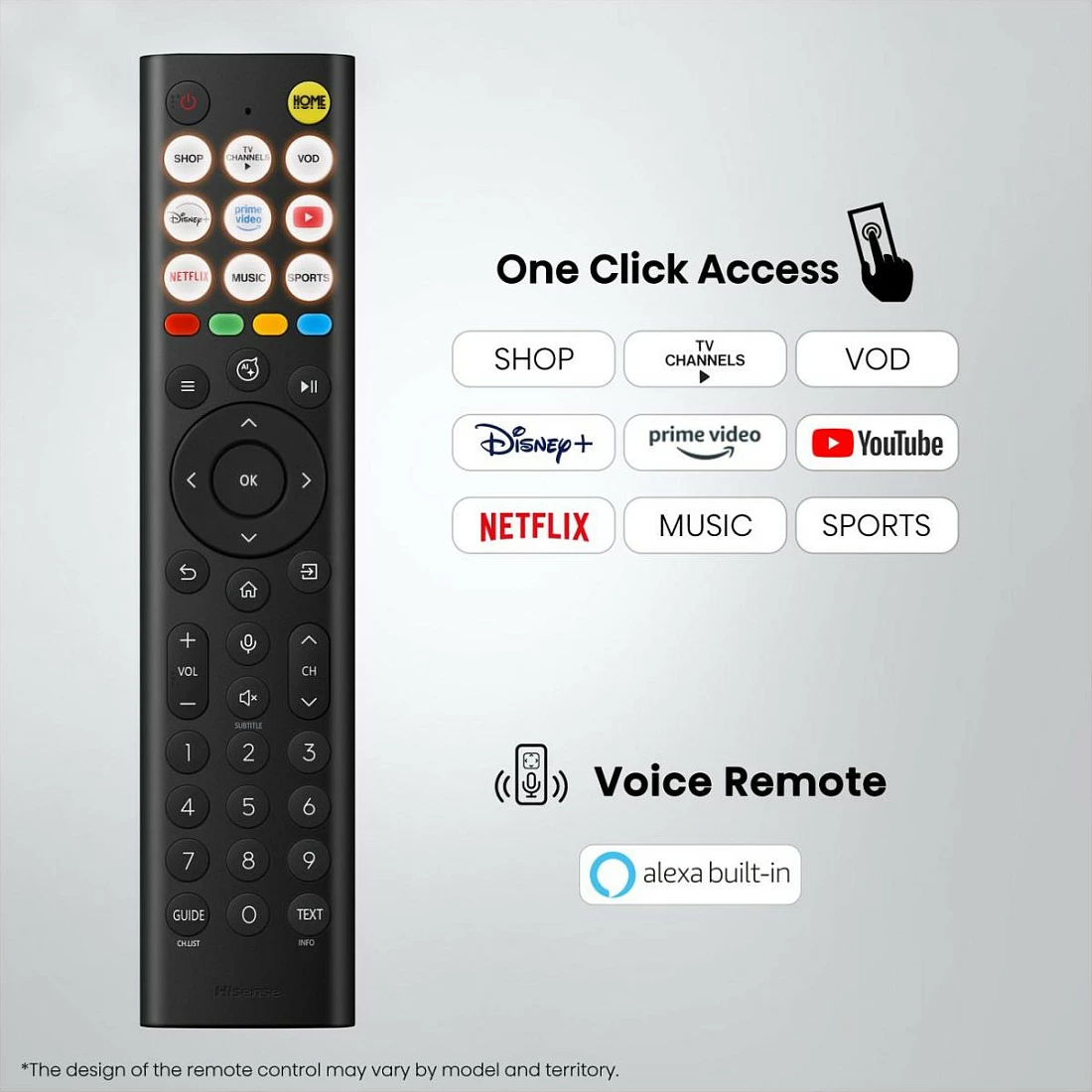 Smart TV Hisense 55U7SE, 55" 4K ULED MiniLED 144Hz, WiFi/Bluetooth, e zezë