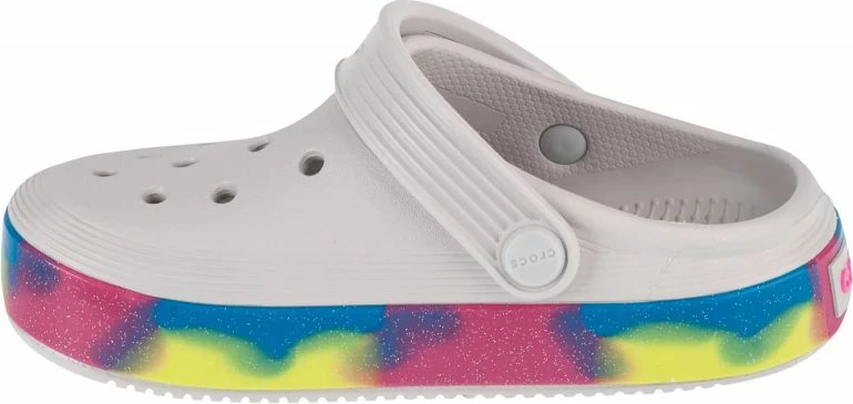 Papuqe për fëmijë Crocs, me shkëlqim
