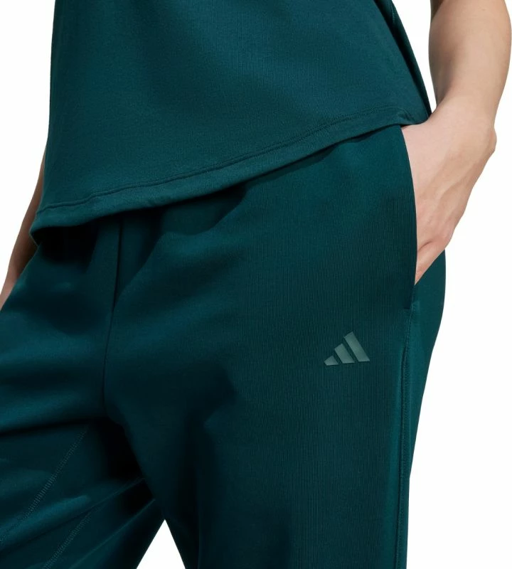 Pantallona yoga për femra adidas, të gjelbra [Madhësia: S]