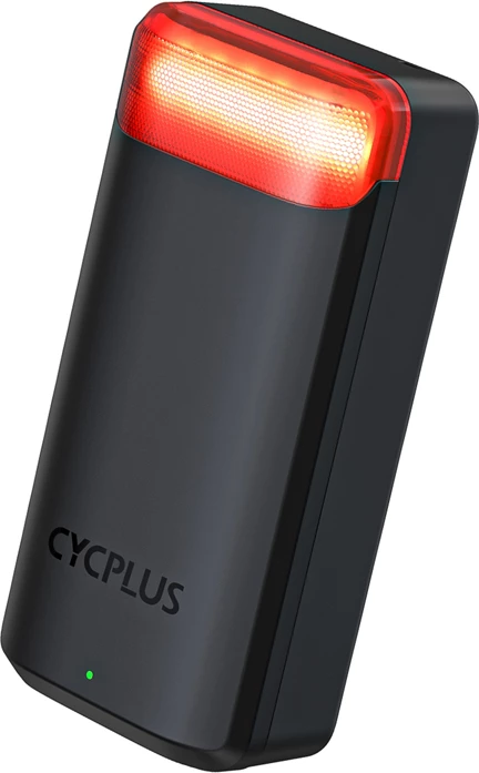 Dritë e pasme për biçikletë Cycplus L7 me radar 160 m, bateri 2000 mAh, ANT+/BLE, USB-C, IPX6, e zezë, set komplet