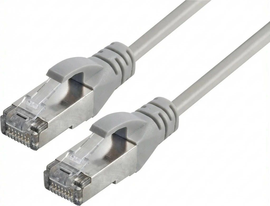 Kabllo rrjeti Captiva CAT8 Patch Ethernet/LAN 2m, gri