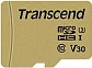 Kartelë memorie Transcend microSDHC 500S 8GB, Class 10, UHS-I, e artë