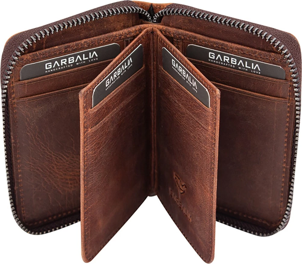Portofol unisex, Zoozie Bags, ngjyrë tan, Fargo