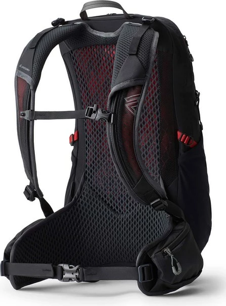 Çantë shpine trekking Gregory Zulu 20 LT, për meshkuj, Volcanic black