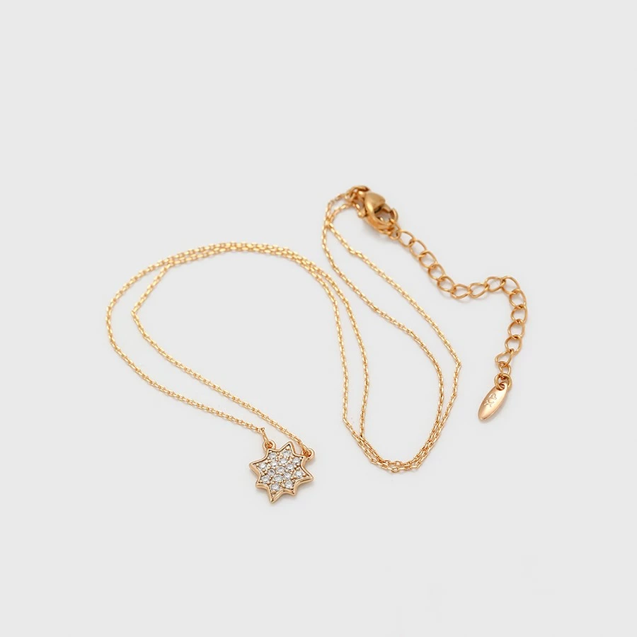 Qafore me varëse në formë ylli,  praruar në ar 18K QA15