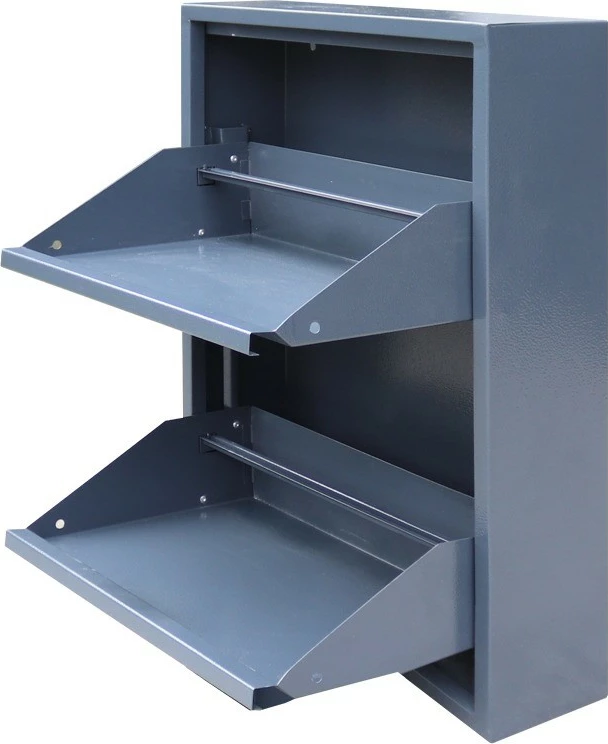 Dollap për këpucë, ngjyrë gri e çelët, Skye Decor, Js1034