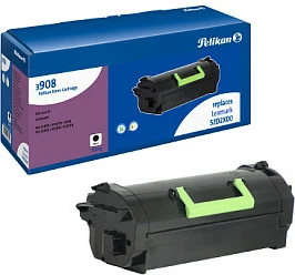Toner Pelikan 52D2X00 kompatibil për Lexmark, 45000 faqe, i zi