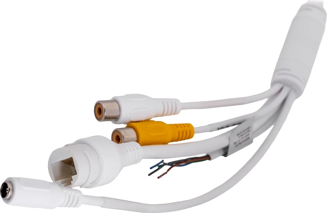 Kamerë IP dome Dahua IPC-HDBW3842R-ZAS-2712, 4K, mikrofon i integruar, IP67, e bardhë