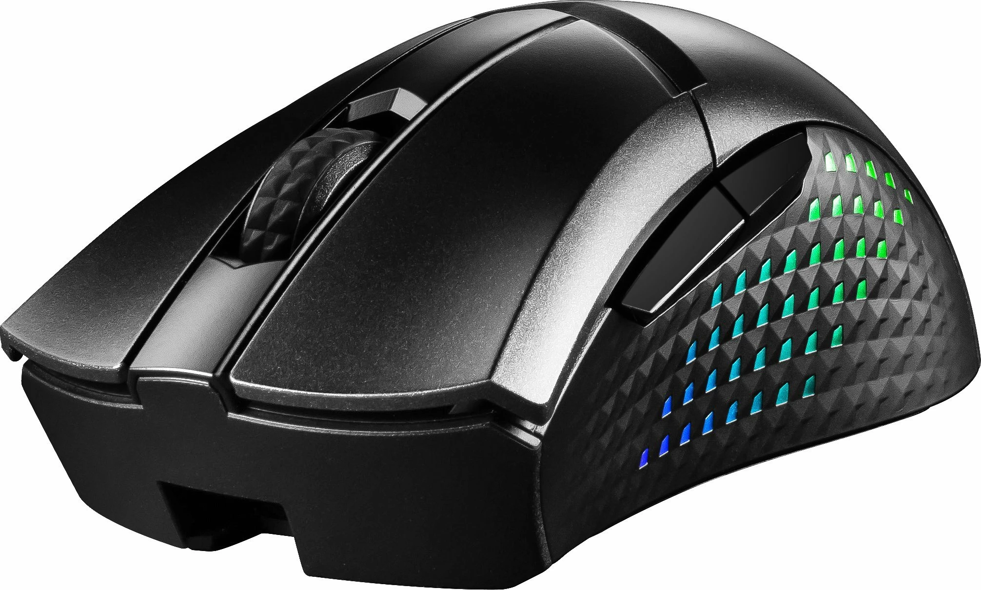 Maus MSI Clutch GM51 Lightweight Wireless S12-4300080-C54, PAW 3395, 26000 DPI, RGB, me docking station, i zi