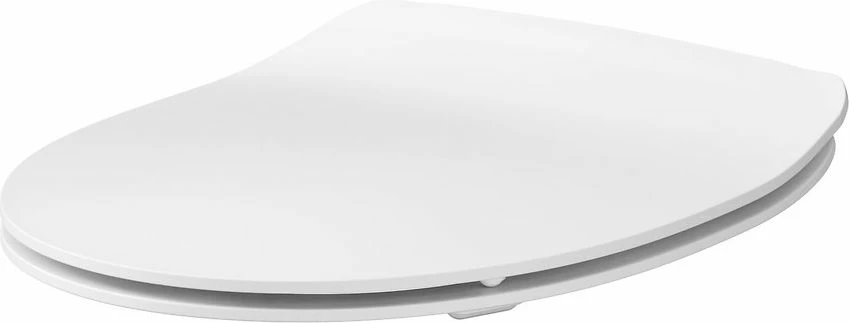Ulëse tualeti Cersanit Delfi Slim K98-0138, duroplast, soft-close, antibakteriale, me çlirim të shpejtë, e bardhë