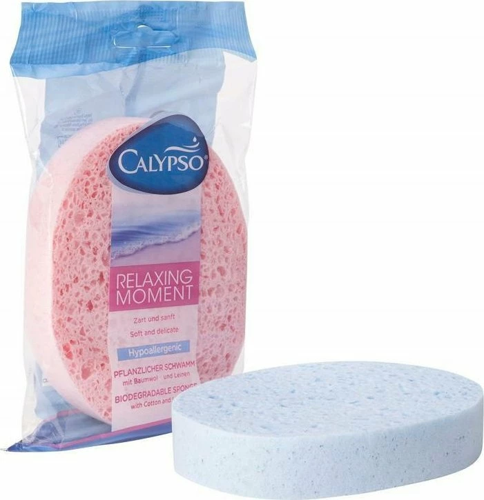 Sfungjer banjoje Spontex Calypso Relaxing Moment, celulozë, blu e çelët