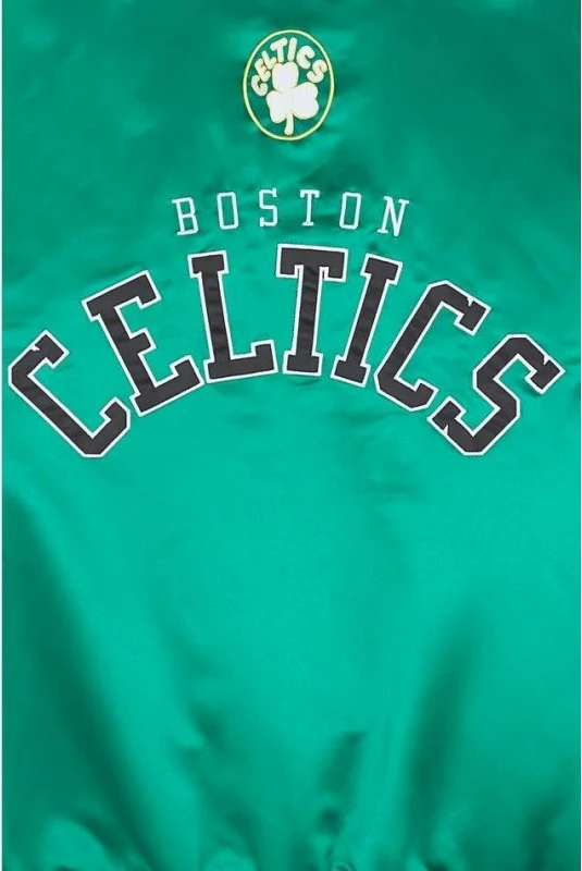 Jakne për meshkuj Mitchell & Ness, të gjelbër